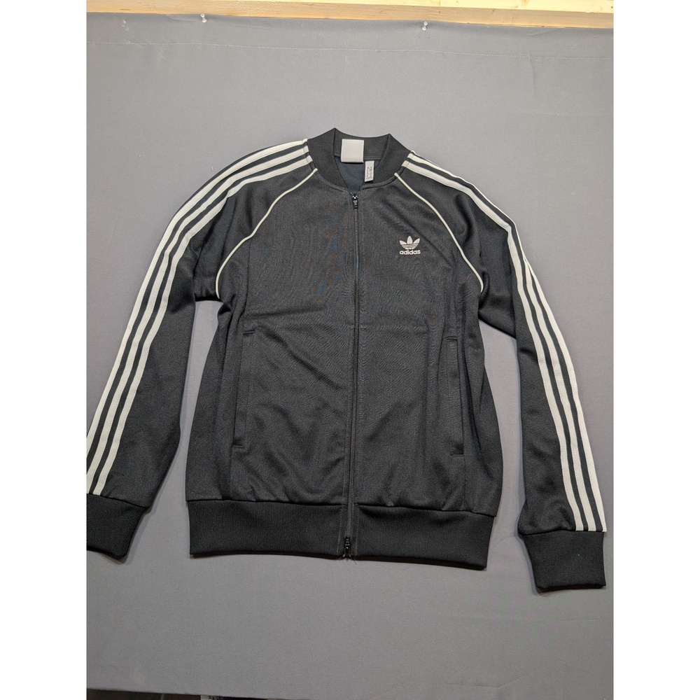 Adidas Originals SST Superstar Track Jacket Black White 3-Stripes Mens M